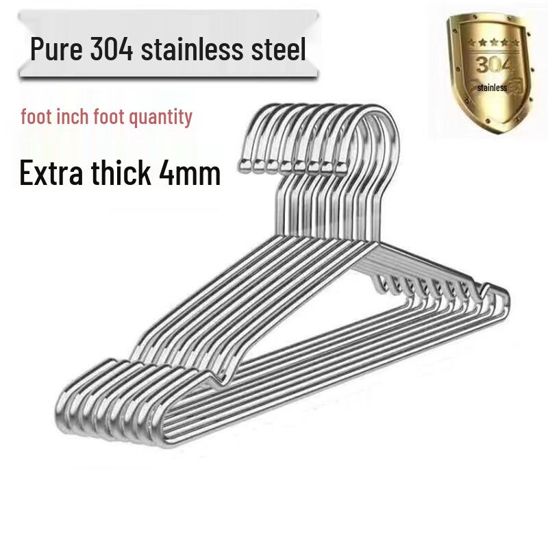 Doreen Extra Thick 304 Stainless Steel Clothes Hangers