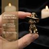 Alloy Witch Cat Figurine Vintage Finish Fine Carvings Perfect For Halloween Home Desktop Gothic Decor