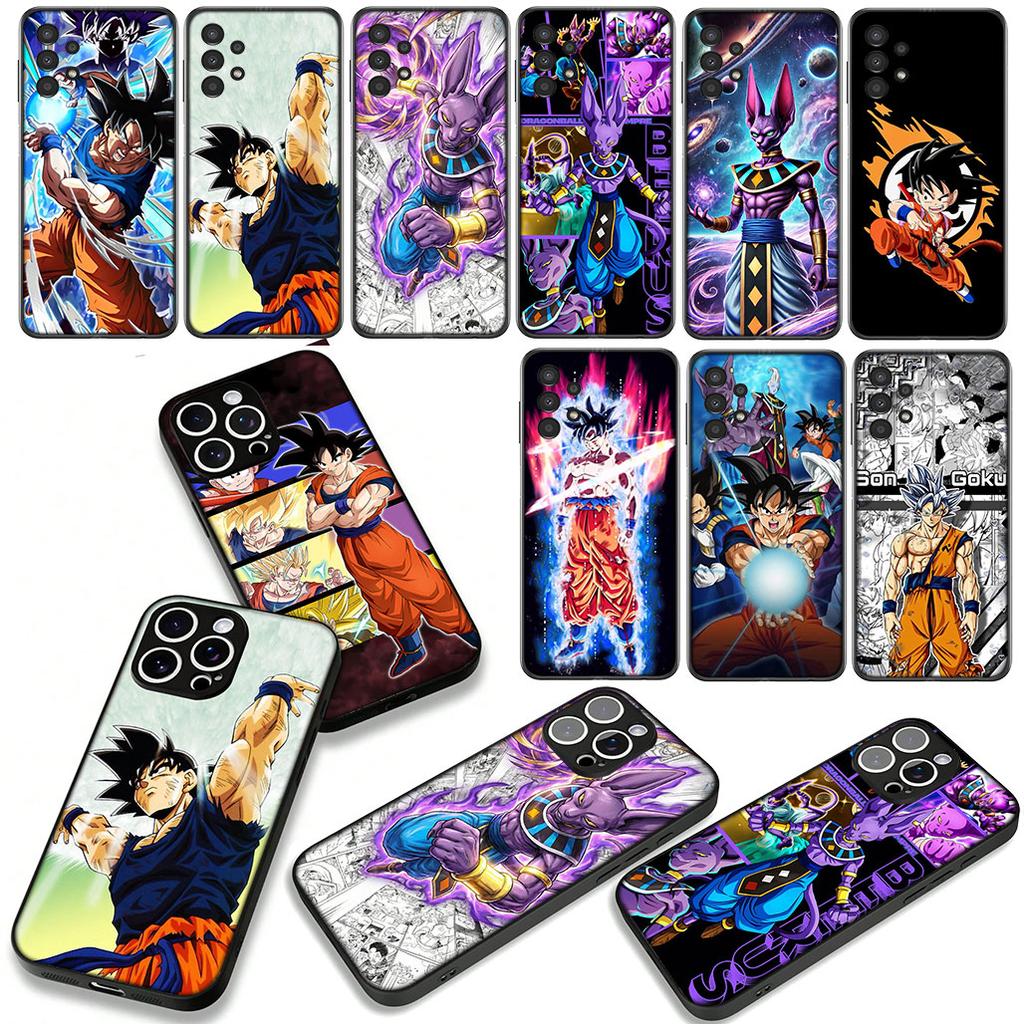 for Xiaomi Redmi Note 14 12 13 ProPlus A4 A3 Pro Plus 12C 13C 14C 5G Phone Cover Case Beerus Whis Dragon Gokus Ball