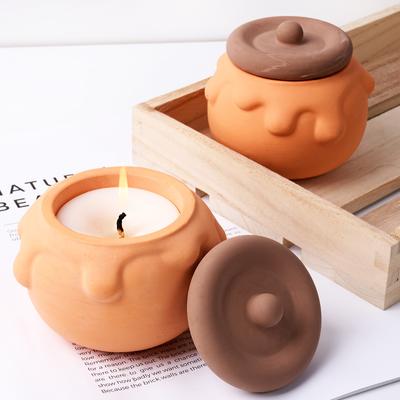 3D Honey Candle Jar Silicone Mold DIY Handmade Jewelry Storage Box Craft Making Plaster Resin Flowerpot Casting Molds Home Decor