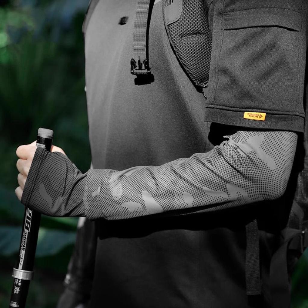 Sunscreen Sleeve For Men's Fishing Arm Protection Resistant Anti-sunburn Sleeve Summer Outdoor Cycling Sleeve