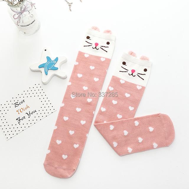 Infant Girls Warmer Ankle Lovely Cartoon Over Knee Socks for Baby Girls Unicorn Knee Long High Toddler Child Colorful Socks