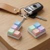 Buntes Tastatur Fidget Spielzeug Mechanischer Tastenanschlag Tastatur Clicker Schlüsselanhänger Kreatives Dekompressionsspielzeug für Erwachsene Arbeitsstress Angstlinderung