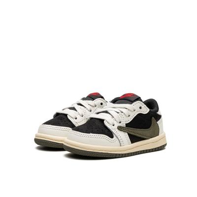 Air 1 Retro Low OG SP Travis Scott Olive Children and Babies