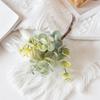 Artificial Eucalyptus Leaves Plastic Fake Plant Home Vase Party Outdoor Garden Wedding Bridal Bouquet Wreath DIY Gift Box Decor