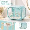 Small Clear Acrylic Display Case for Figures and Collectibles, Transparent Storage Box