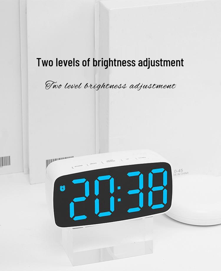 LED Alarm Clock with Bedside Vibrator - Model GH1102