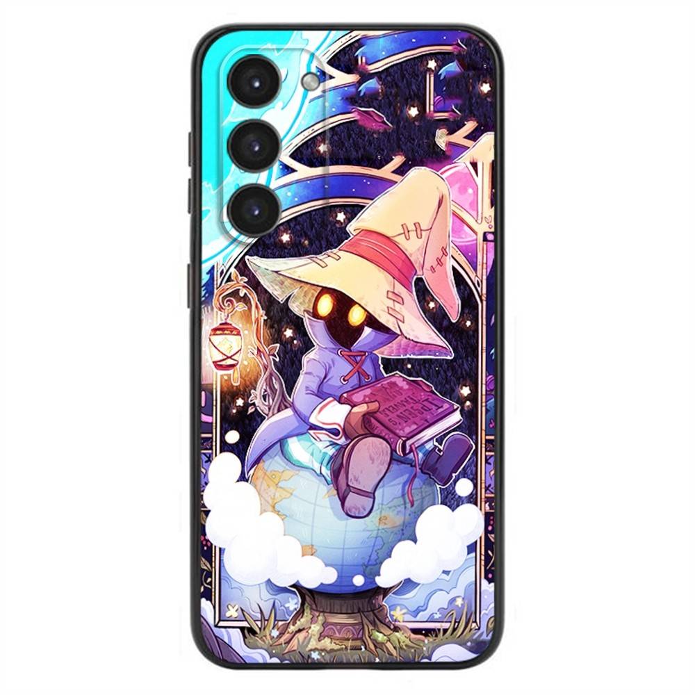 M-Moogle Final Fantasy Vivi Phone Case For Samsung Galaxy A20,21s,22,31,32,52,53,72,73,80,91 Soft Liquid Silicone Black Cover