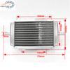 CQHZJ Motorcycle Aluminium Engine Radiator Cooler Cooling Water Tank For VESPA GTS300 Engine Accessories Motocross