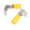22-10AWG Female 6.3mm Piggy Back Piggyback Terminal Wire Cable Connector Insulated Crimp Spade