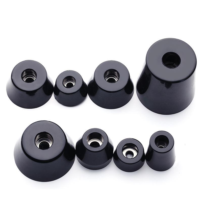 8pcs Rubber Shock Absorbing Feet, Anti-Vibration Pads for Furniture,Speaker,Washing Machine,Non-Slip Floor Protector with Gasket
