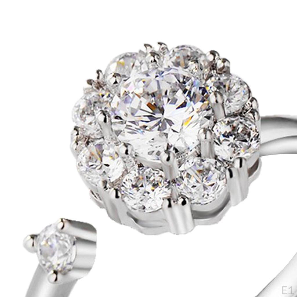 Женское кольцо с цирконом — фото 2