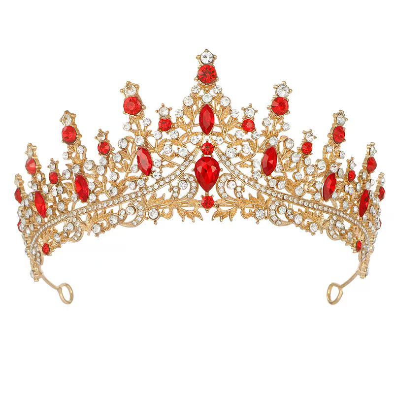 Luxury Crystal Diamond Bridal Crown Headband - Elegant Wedding Hair Accessory