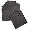 Eco Rubber Mat Set, 4 Pieces