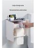 Wall-Mounted Waterproof Tissue Box & Toilet Paper Dispenser