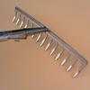Stainless Steel Garden Rake: Tilling, Weeding, and Soil Loosening Tool