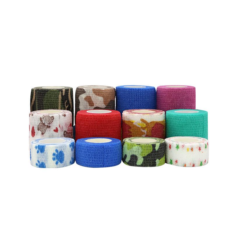 Bandagem Elástica Adesiva para Patas de Animais para Cães - Fita de Proteção Não Tecida para Exterior