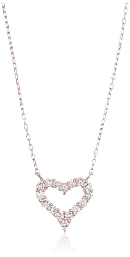 Platinum Diamond with Certificate of D-Collection Necklace, 0.2ct, Authenticity, DAPN-907PT