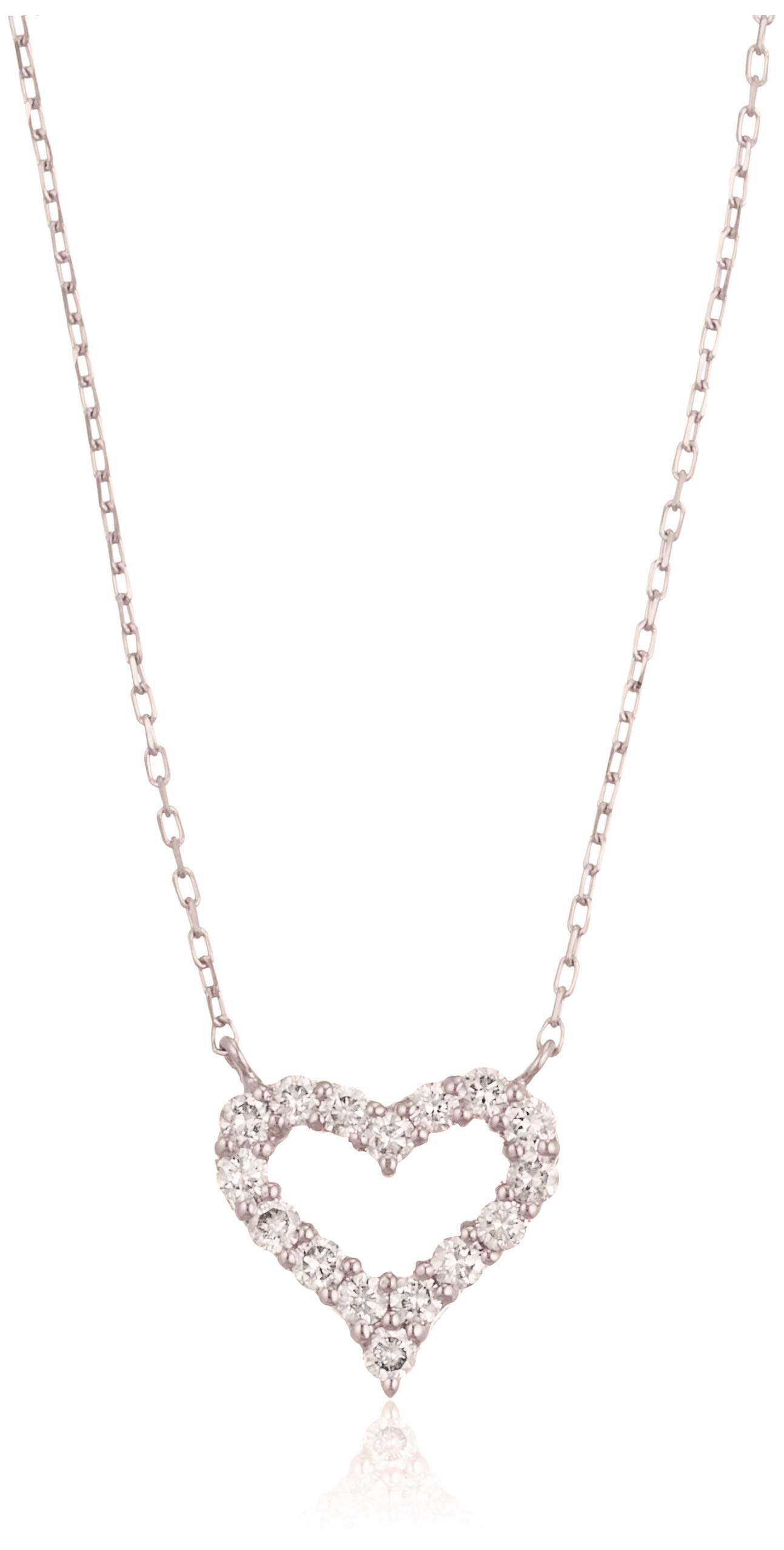 

Платиновое бриллиантовое колье с сертификатом D-Collection, 0,2 карата, Подлинность, DAPN-907PT