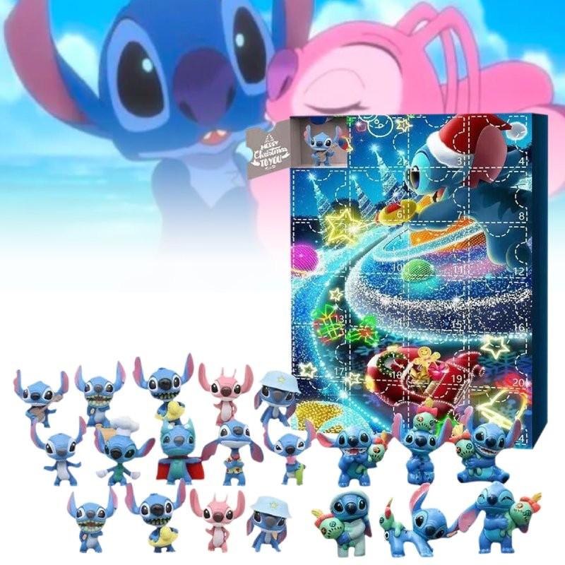 Large Pvc Christmas Countdown Advent Calendar Featuring Adorable Characters And Figures For Holiday Fun