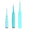 Electric Tooth Cleaner Calculus Removal Tooth Flusher Tooth Care Tool Tooth Cleaning Device Second Generation Blue + Mouth Mirror + Tongue Coating Scr