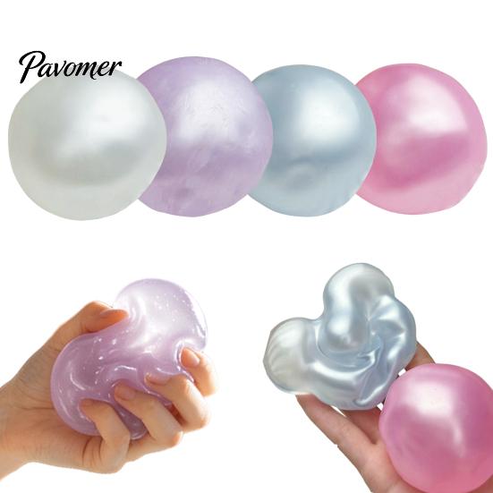 Stressabbau-Bälle Formbarer Ball Fidget Spielzeug, Angst Perlmuttfarben Knetbar Dehnbar Weich Formbar Schreibtischspielzeug für Kinder Erwachsene