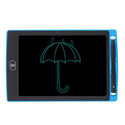 8,5-Zoll LCD Schreibtafel Kinder Smart Graffiti Zeichenbrett Monochrom Handschrift(dunkelblau )