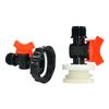 S60 To 3/4" Male Thread IBC Tank Adapter Outdoor Rainwater Collection Bucket Coupler Water Aquarium Tap Replacement Drainage Fit