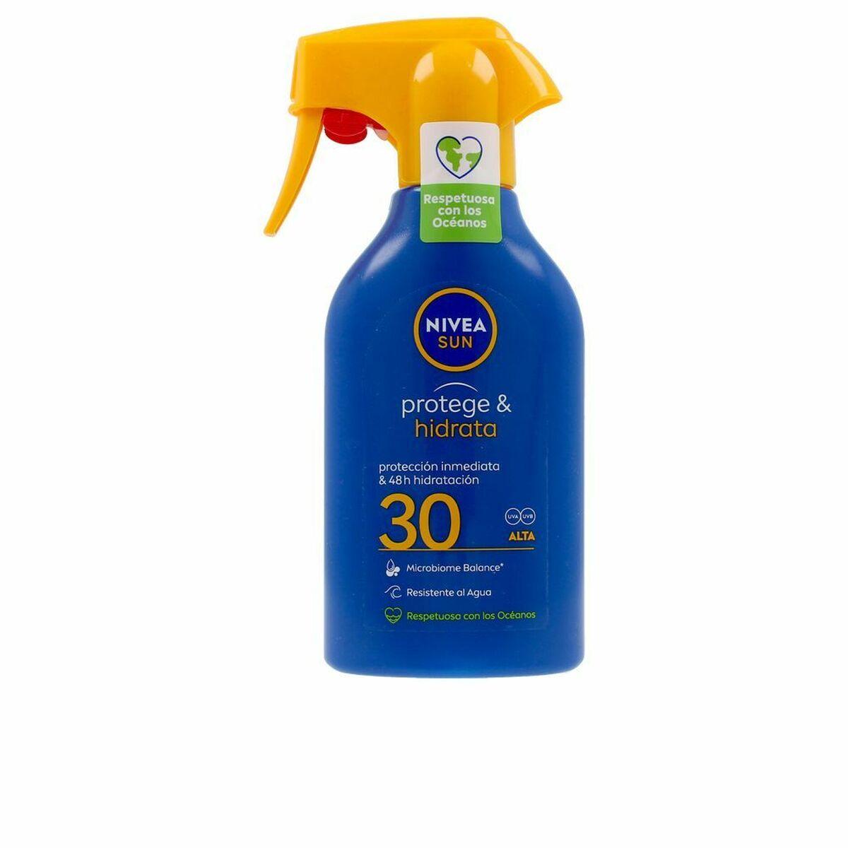 

Солнцезащитный крем-спрей для тела Nivea Sun SPF 30 (270мл)