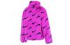 Nike Puffer Jackets Women's Dark Violet Stand Collar Moderate Other DQ6843-551