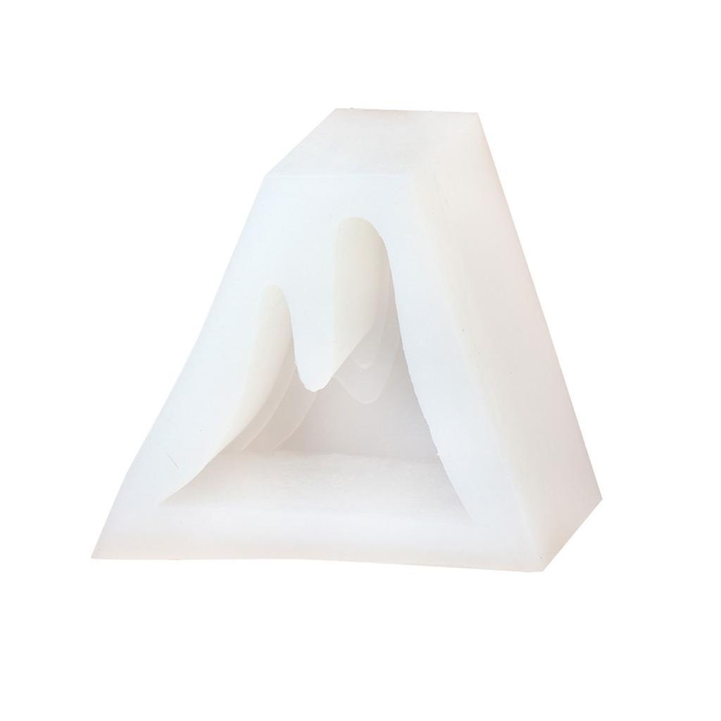 3D Mountain Peaks Silicone Candle Mold DIY Handmade Aromatherapys Plaster Resin Soap Making Supplies Home Decorations