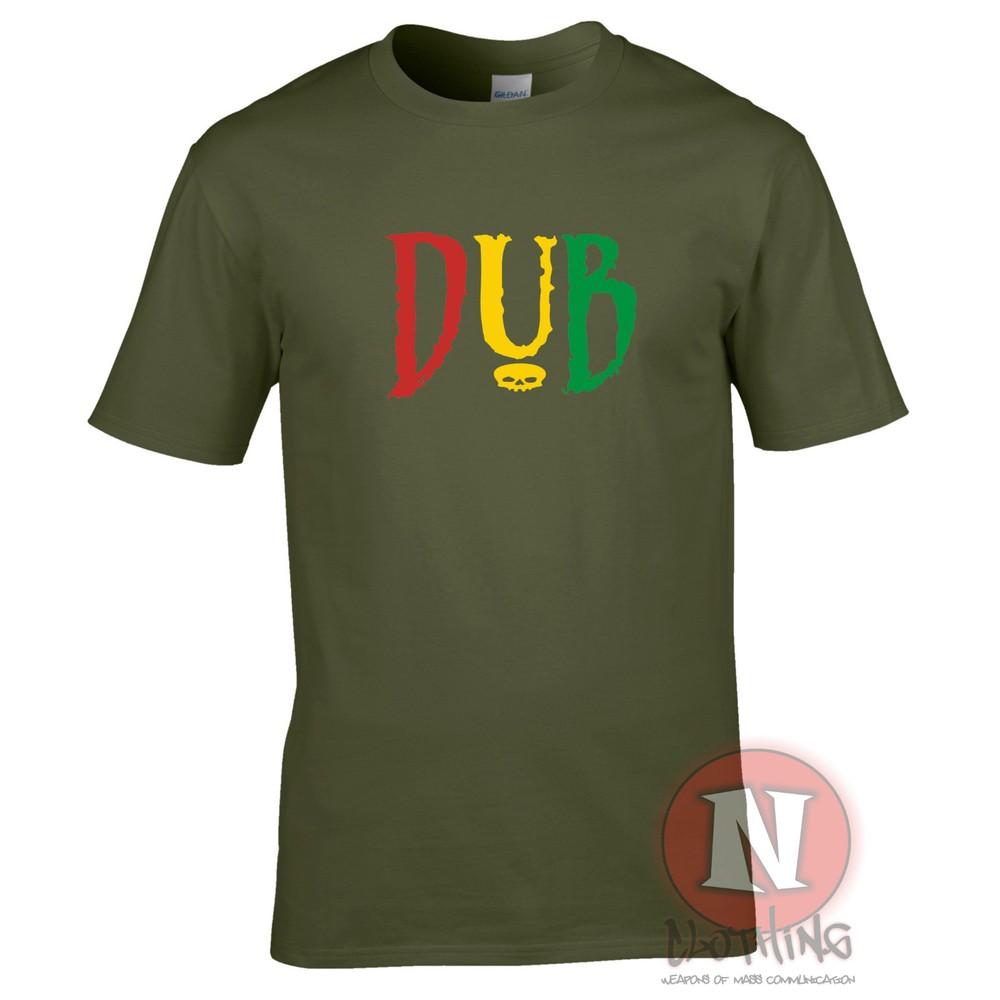 Dub TShirt Reggae Club Step Music Rasta Cool Retro Festival Fun Teeshirt