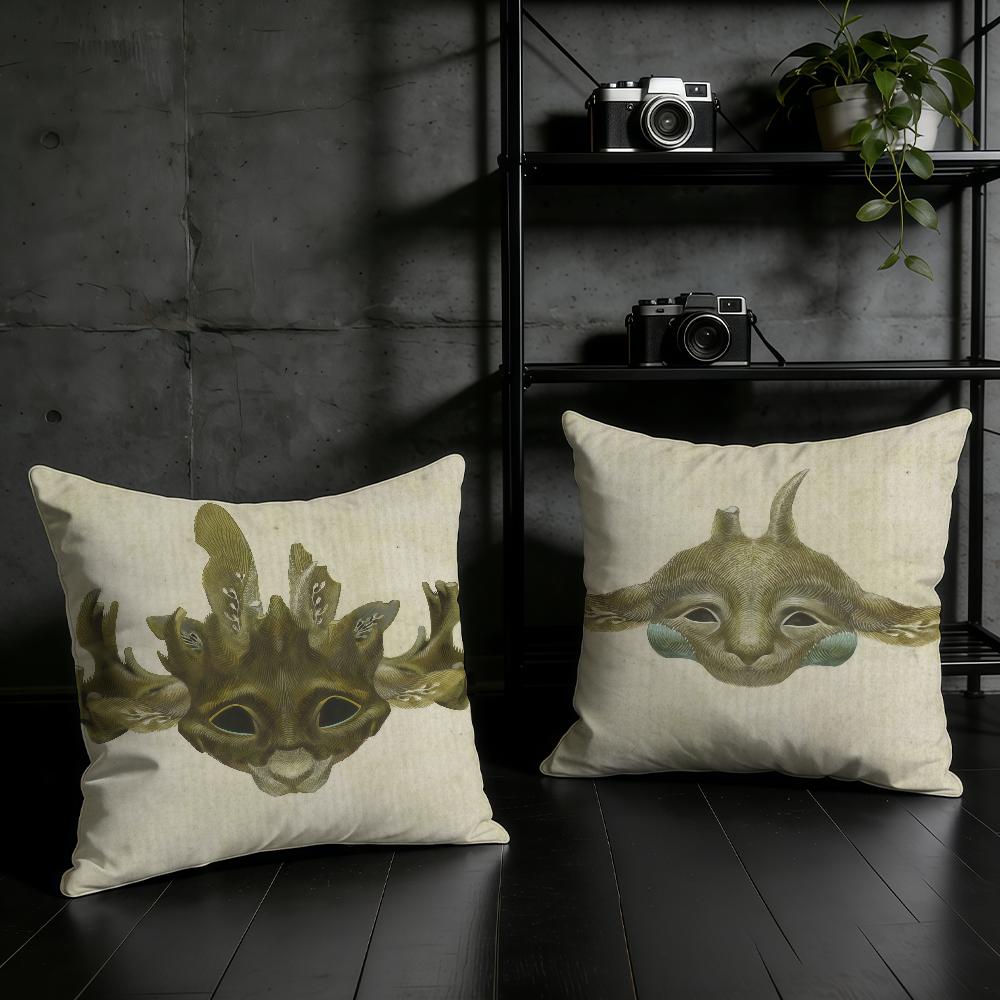Musician YYaelokre Art Cushion Cover Birthday Anniversary Gifts Double Sided Printed Zipper Cushion Cover Soft Skin Bedding