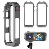 For Insta360 X4 Air Metal Frame Shockproof Protective Rabbit Cage Expansion Case with 1/4 Threads Cold Shoe Mount Accessories