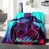 Coperta stampata a tema moto da fuoristrada con nome personalizzato - Perfetta per divano, letto, viaggi e uso all'aperto | Lavabile in lavatrice, accogliente e resistente.