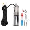 Solar Deep Well Submersible Pump 12V 220W 1.2m³ H Flowrate 30m High Lift Deep Well Pump with 10 Meter Power Cord for