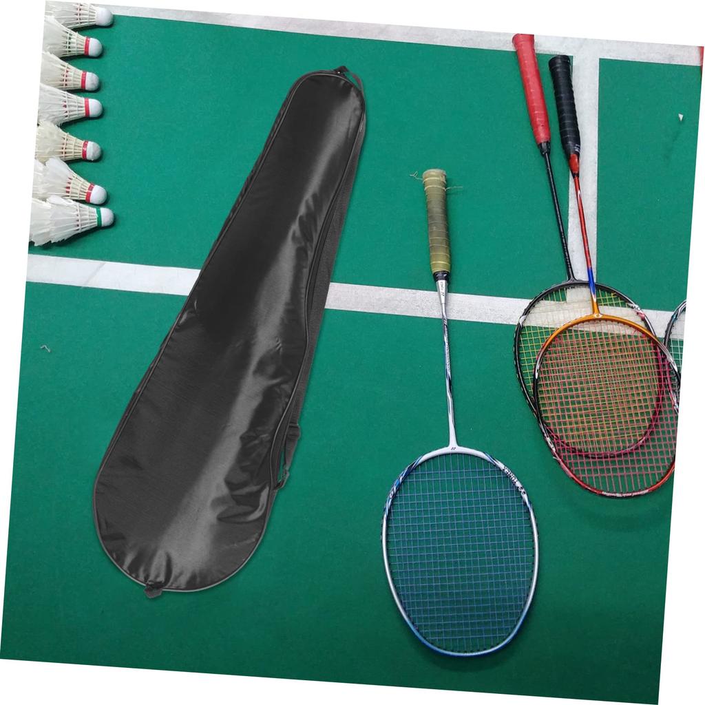Outanaya Badminton Racket Oxford Cloth Shoulder Sports Storage Bag Bag, Bag, 70cm, Black,