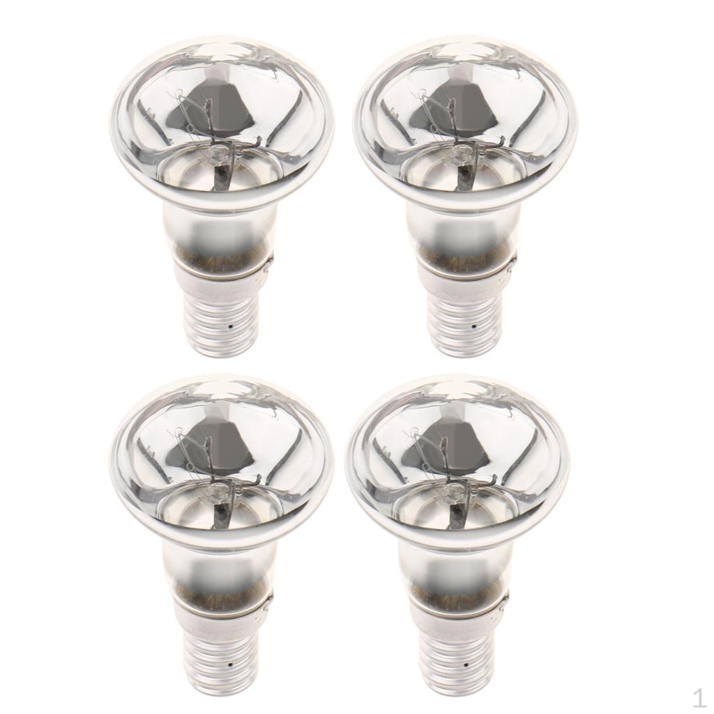 

4x R39 Лампа накаливания с прозрачным отражателем SES E14 25Вт+30Вт