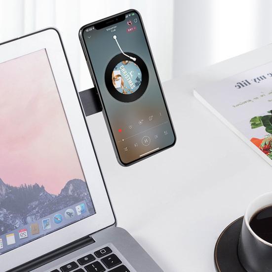 Phone Stand Stretchable Dual Monitor Display Plastic Portable Creative Laptop Extension Bracket for Live Streaming