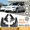 For Tesla Modelx Tesla MODEL X 2016- 2017 2018   Fender Tile Body Protection Easy Tallation
