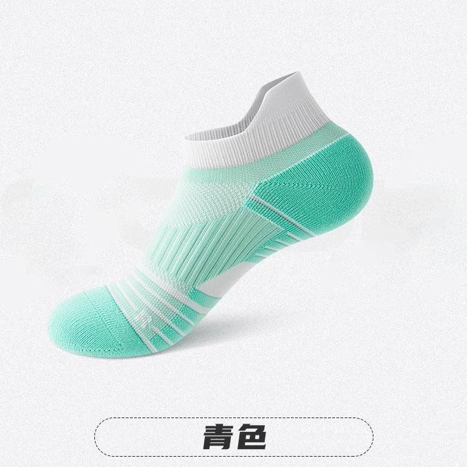 Sports Socks, Women's, Short Socks, Thin, Sweat Absorbing and Non Slip, Women's, Professional Badminton Socks, Running. Thick Soled Socks with Towels