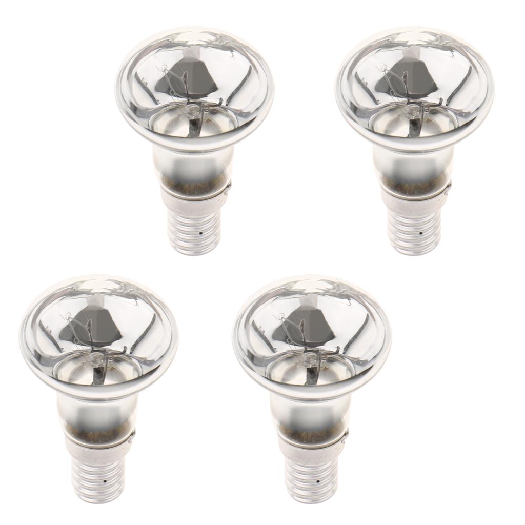 4 Pieces 30W R39 Reflector Headlight Lamp Small Screw E14