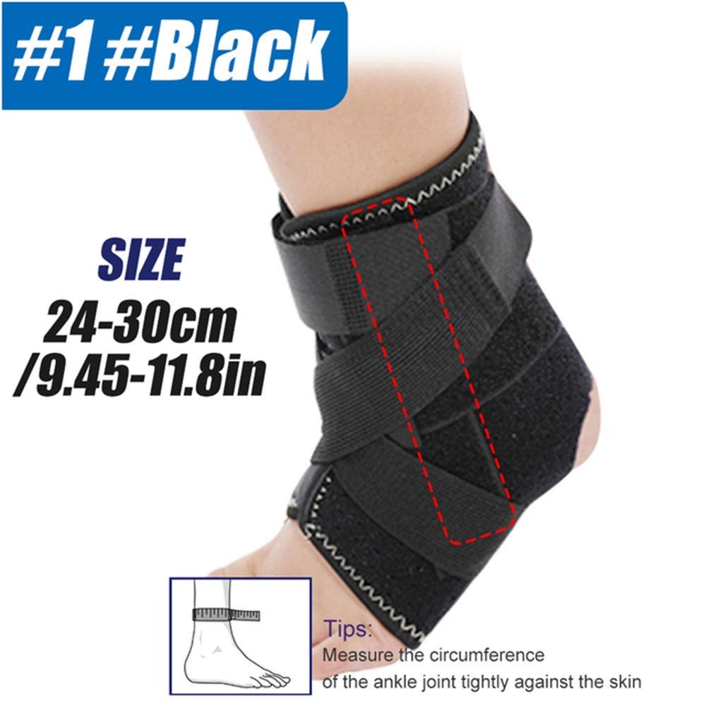 1Pcs Ankle Brace with Splint for Kids, Adjustable Ankle Stabilizer Breathable Compression Ankle Support for Sprain, Tendonitis