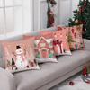 Christmas-Patterned Pillowcases for HomeSuitable for sofa car bedroom decorative cushion cover pillow cover