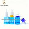 20ml Transparent Glass Serum Bottle with Multi-color Cap and Dropper