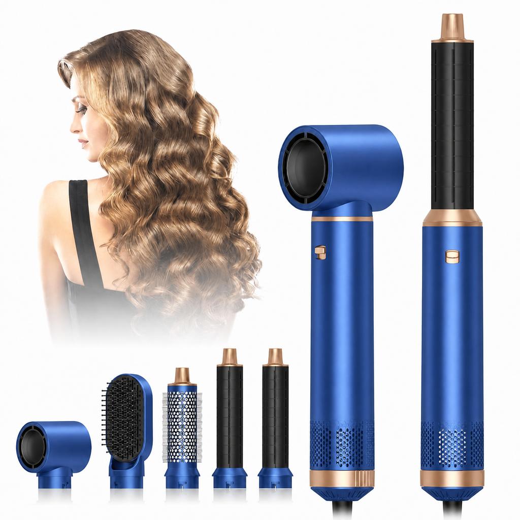 One Step Hot Air Brush 5 In 1 Ionic Hair Styler 1000W Blow Dryer Fast Drying Smoothing Curling Tool Professional