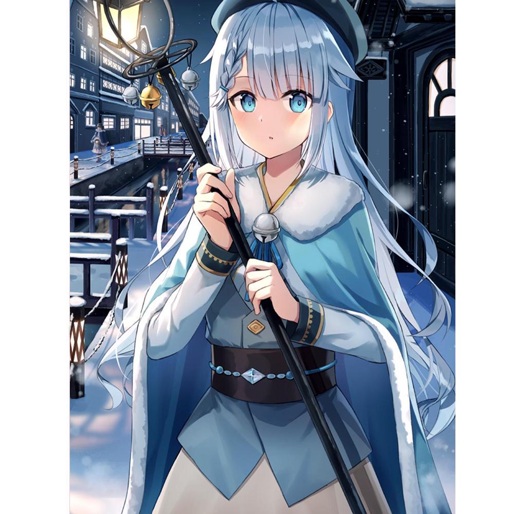 5D DIY Round Full Round Diamond Painting Anime Diamond Embroidery Complete Home Decorative Gift