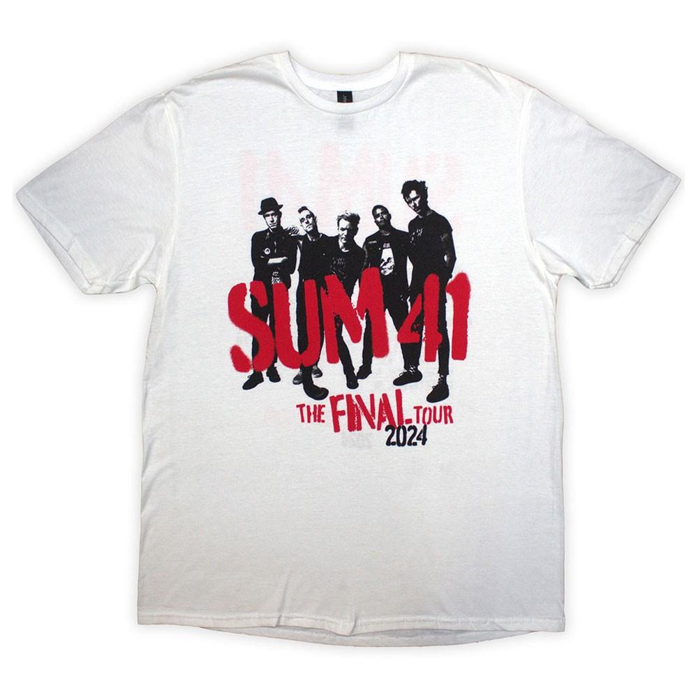 Sum 41 Tour 24 Spray Paint T Shirt S