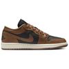 Dámské tenisky Air Jordan 1 Low Archaeo Brown Černé Plachetnicové DC0774-021