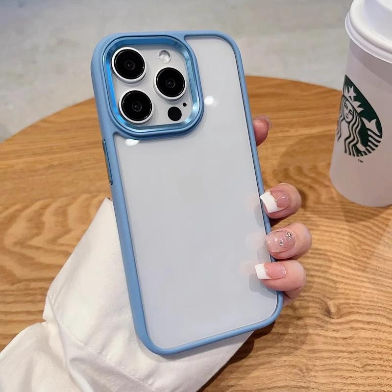 Transparent Phone Case For For Iphone 11 12 13 14 15 16 17 Pro Max Plus Air Clear Shockproof Bumper Cases Cover